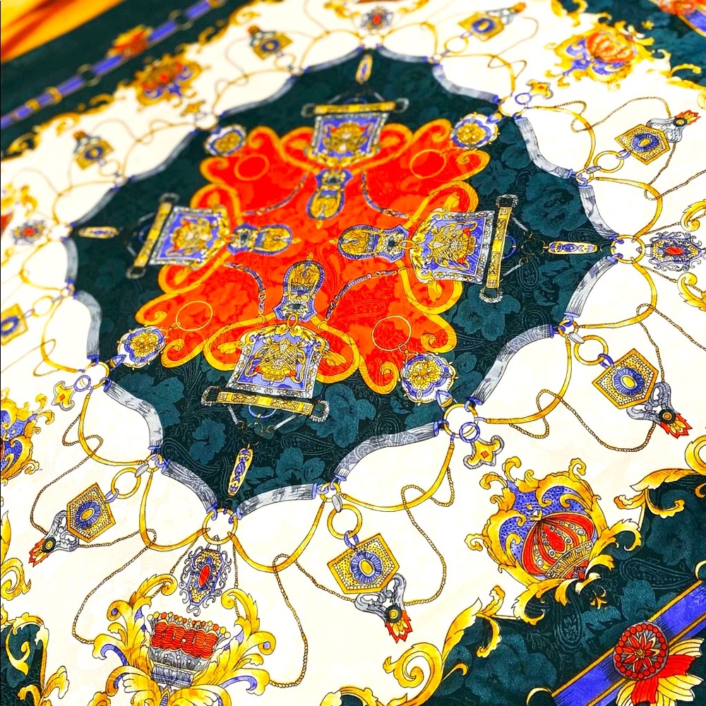 Silk scarf or top